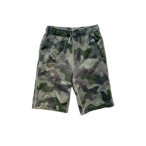 Hanna Andersson Size 120, 6-7, Green Camo Athletic Shorts